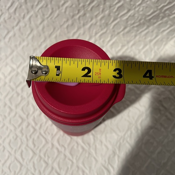 Like New Tupperware 16oz Eco-To-Go Tumbler Cup Hearts - Picture 12 of 13